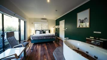 Luxe suite | 1 slaapkamer, luxe beddengoed, donsdekens, individueel gedecoreerd