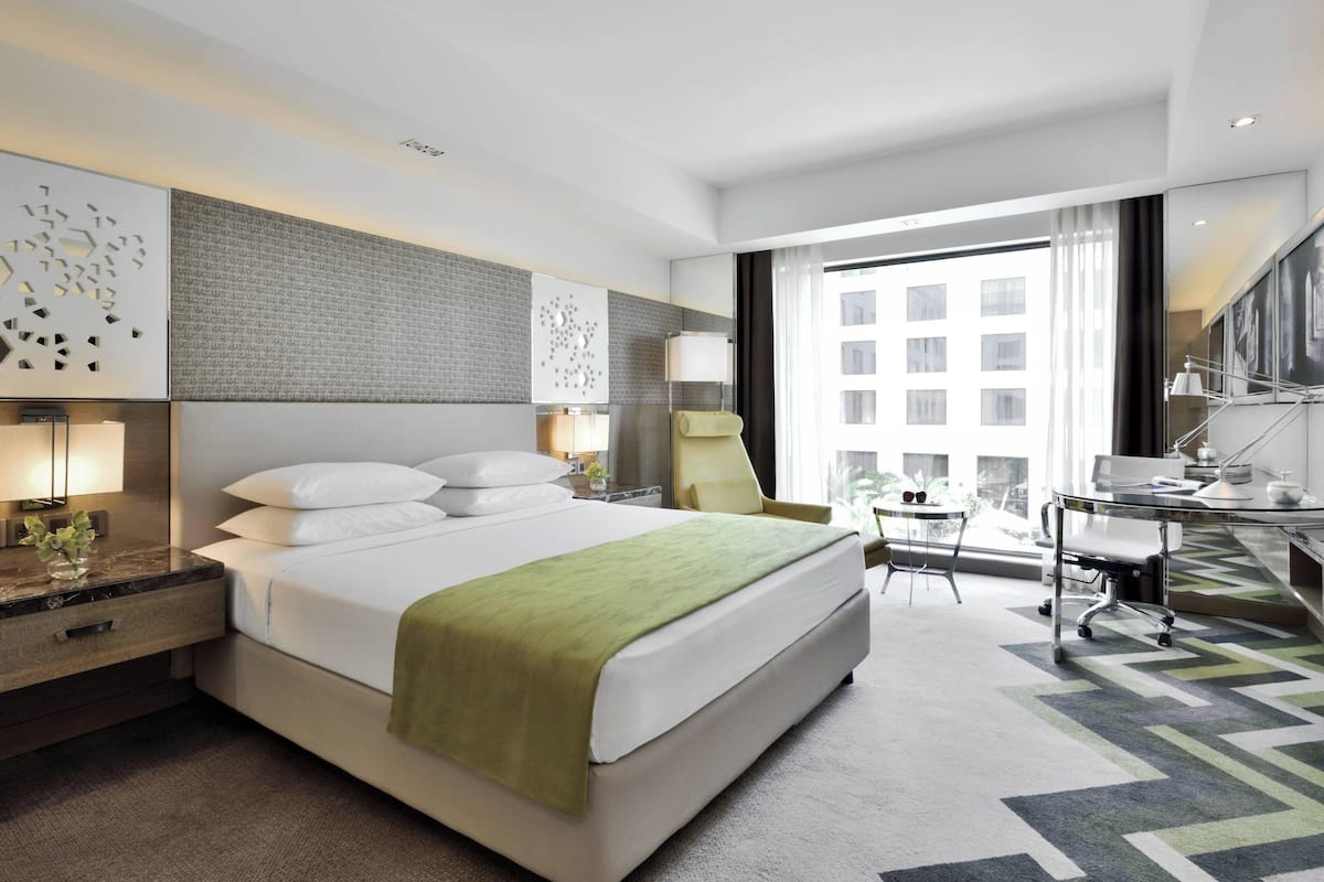 1 dormitorio, ropa de cama de alta calidad, minibar y caja fuerte