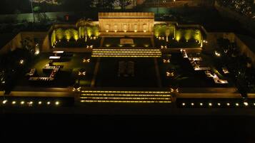 Área de bodas al aire libre