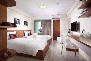 Rollaway beds, free WiFi, bed sheets - KC Place Srinakarin (Bangkok)
