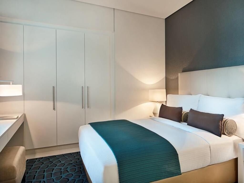 Premium bedding, in-room safe, desk, soundproofing