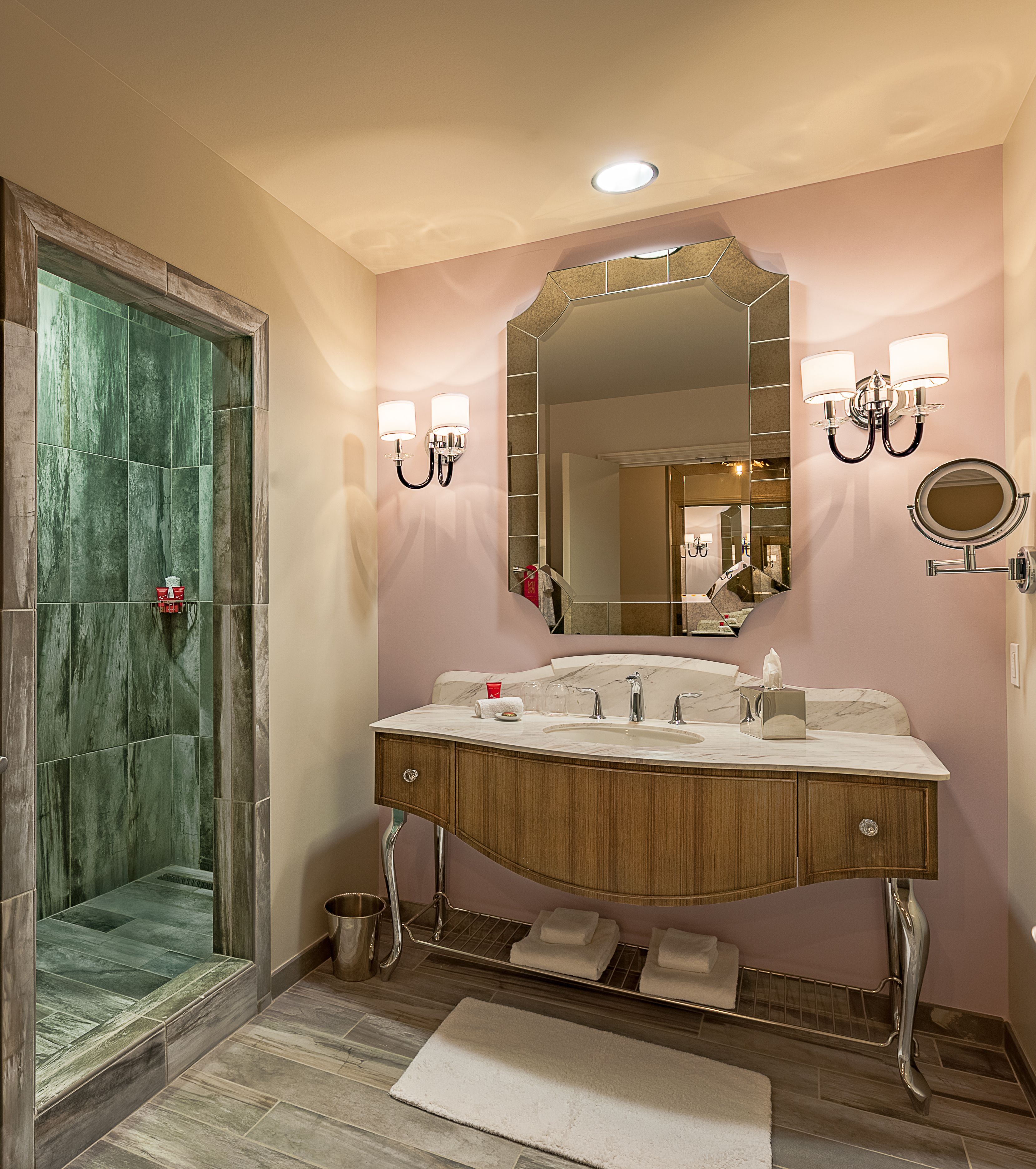 free toiletries, hair dryer, bathrobes, towels