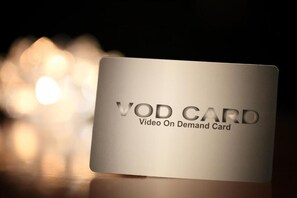 A VOD card with the text "Video On Demand Card" on it. - Laguna Suite Hotel & Wedding Shin-Yokohama (Yokohama)