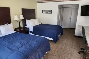 Standard Double Room, 2 Double Beds | Desk, laptop workspace, iron/ironing board, free WiFi - Nittany Budget Motel (State College)