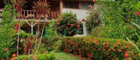 Fassade der Unterkunft