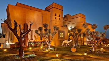 Front of property - evening/night