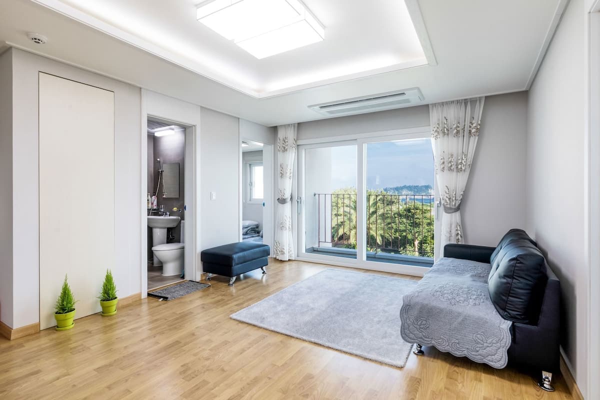 Desk, soundproofing, iron/ironing board, free WiFi