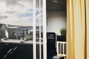 Suite, Balcony, Harbour View | Desk, blackout curtains, soundproofing, cots/infant beds - 62N Hotel (Tórshavn)