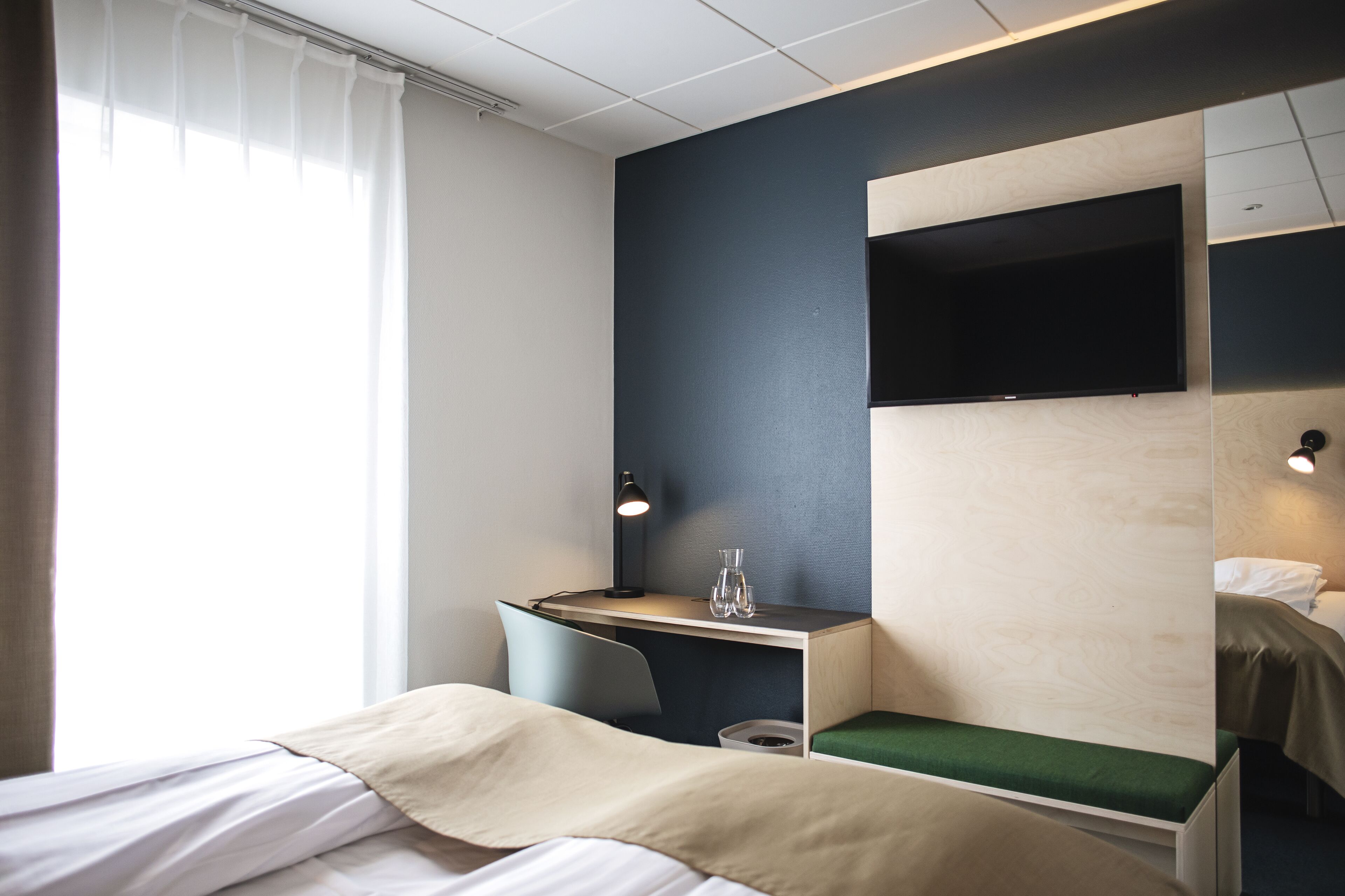 double or twin room, harbour view | desk, blackout curtains, soundproofing, cots/infant beds