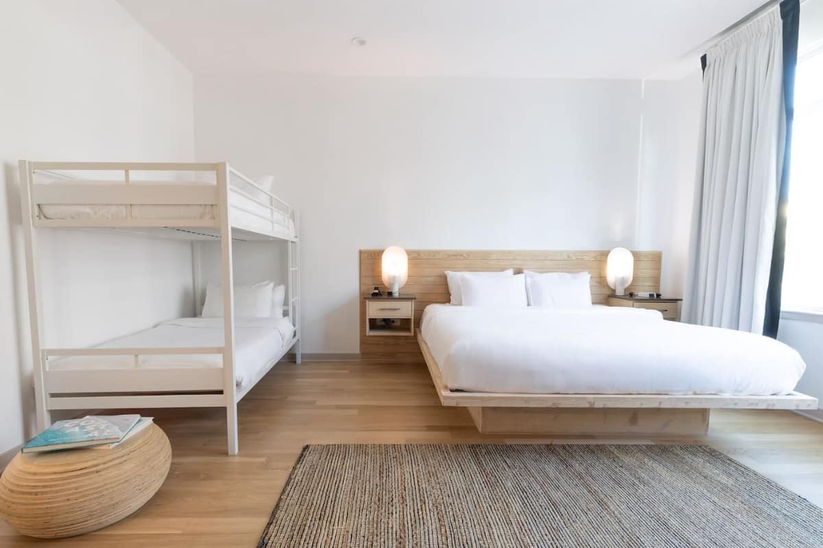 Deluxe Room, Multiple Beds, Fireplace | Premium bedding, down comforters, in-room safe, individually decorated