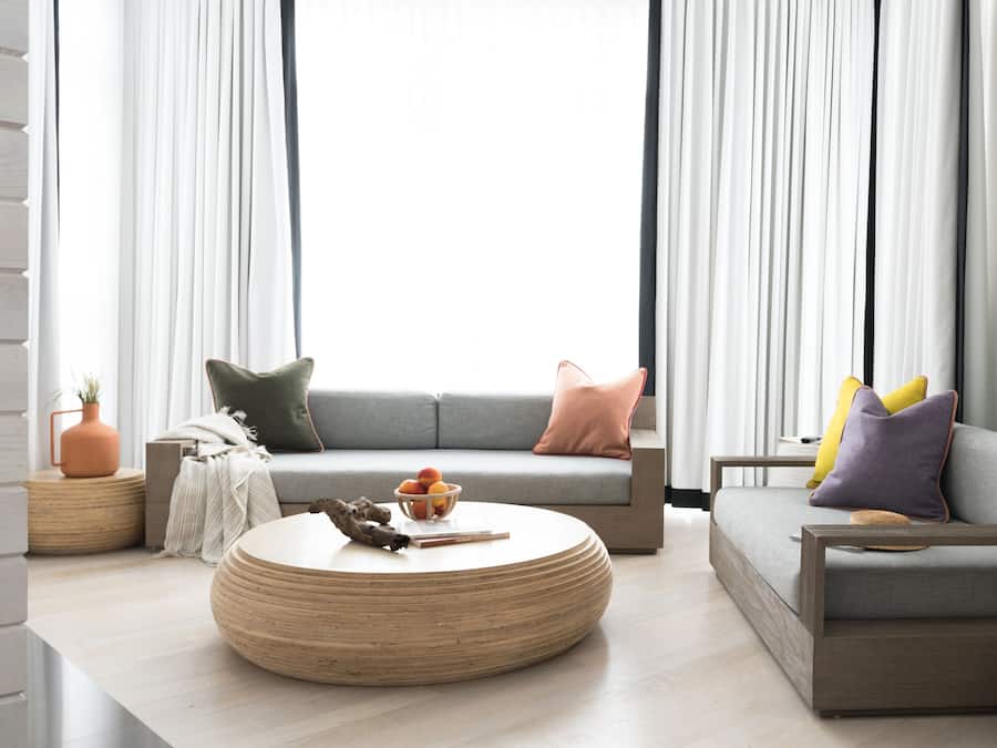 55-inch LCD TV with cable channels, TV, fireplace