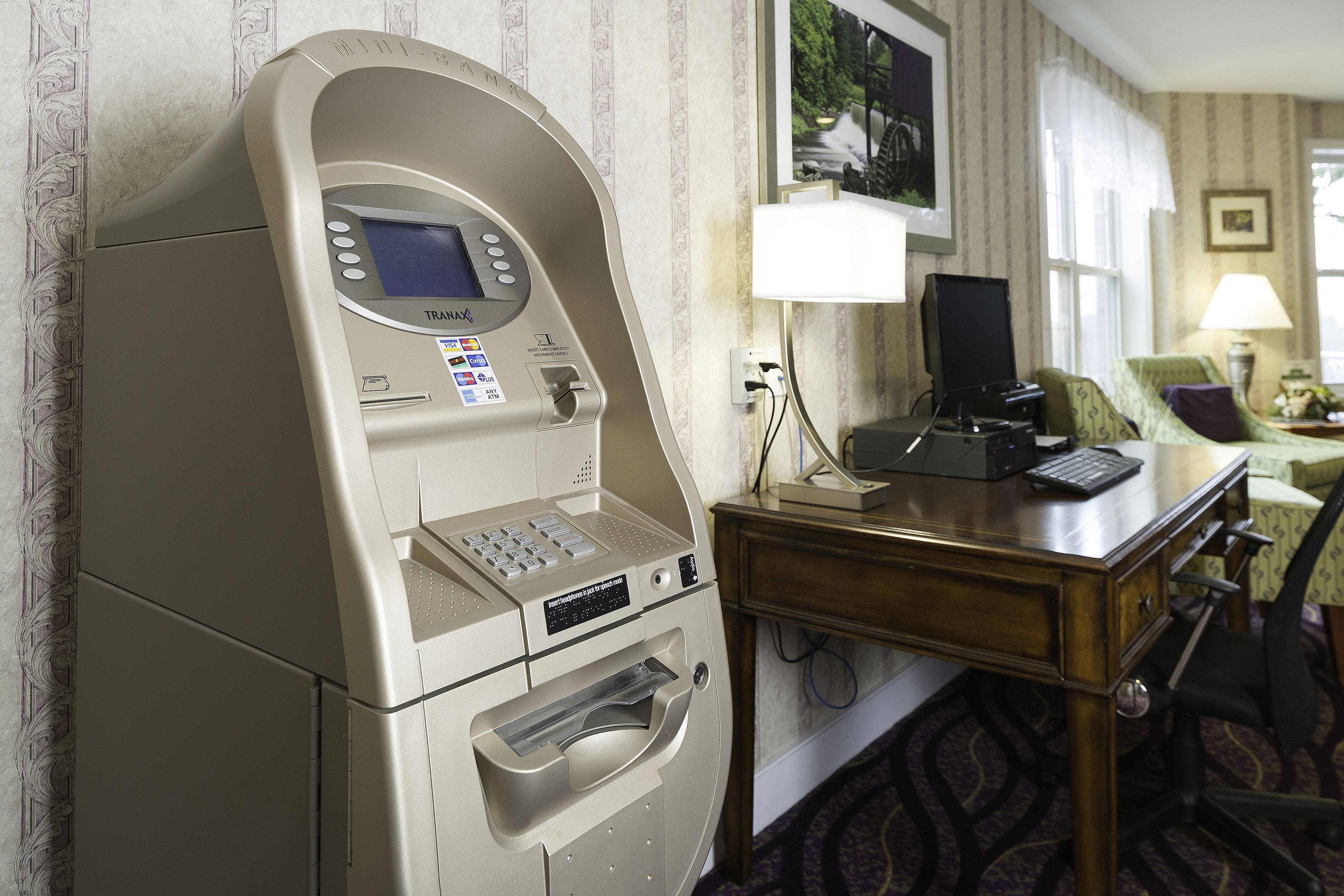 atm/banking on site