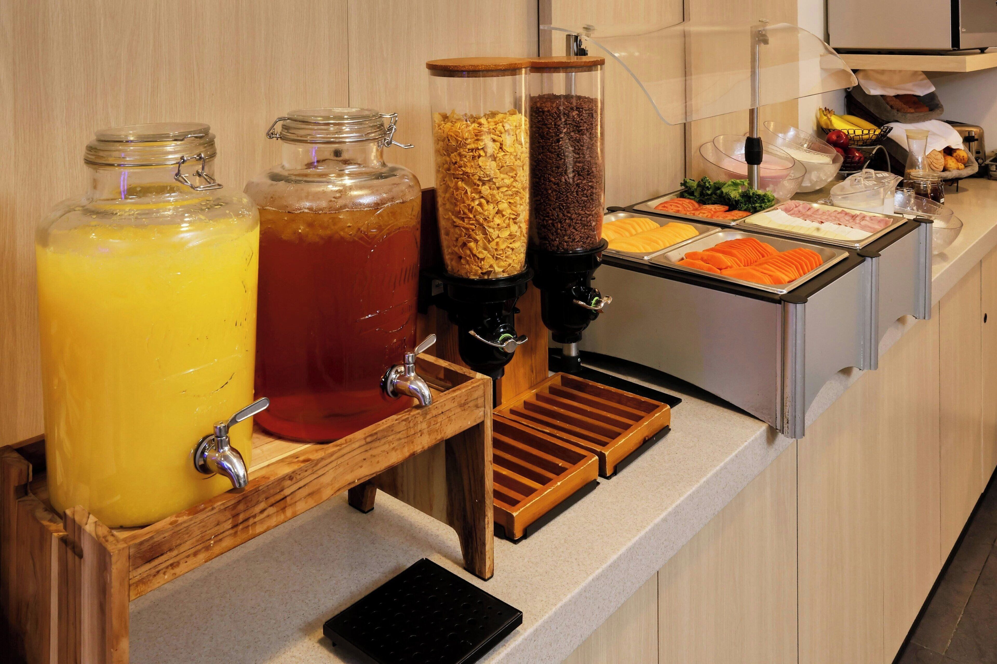 Petit déjeuner continental compris tous les jours