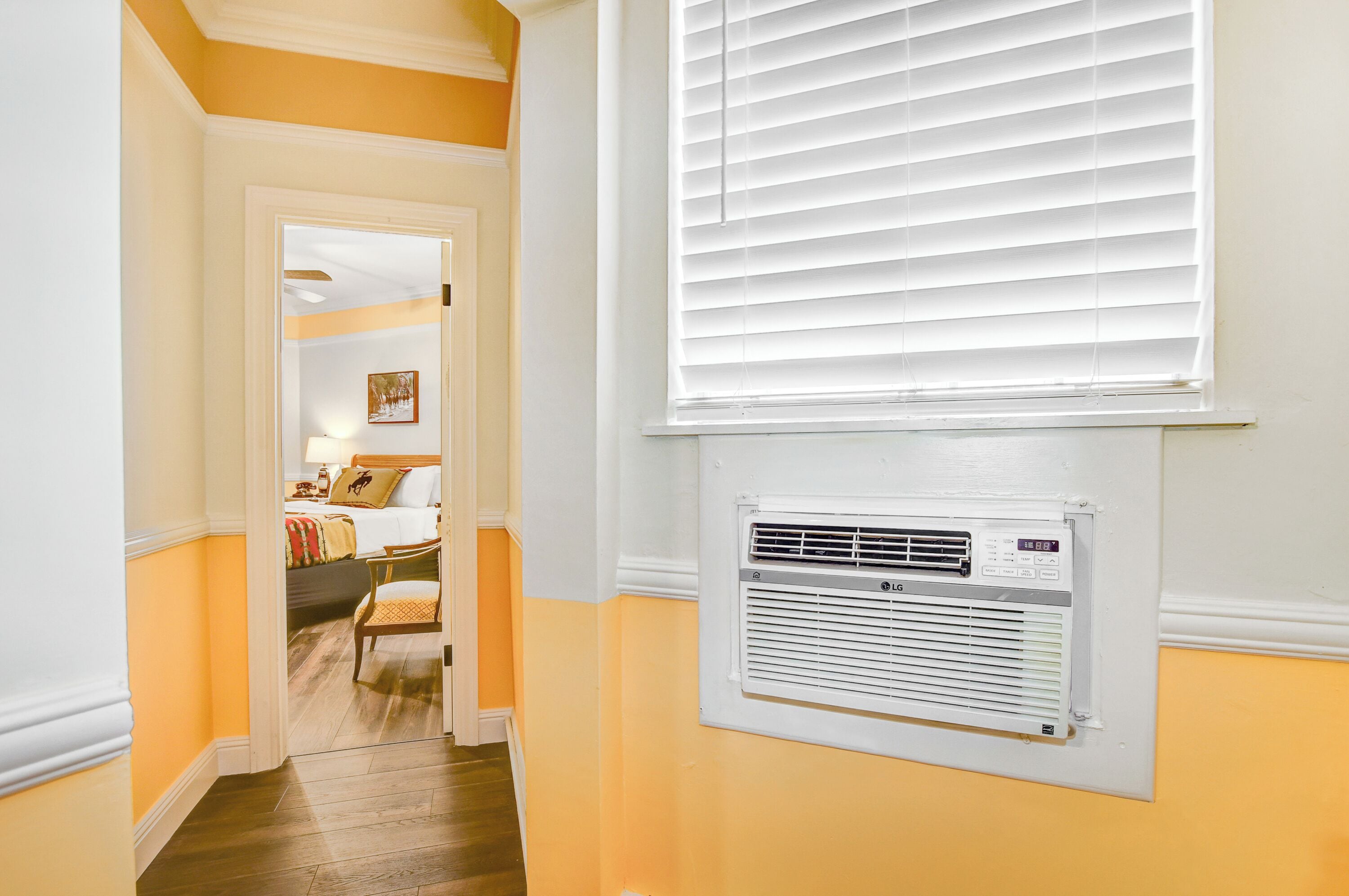 premium bedding, pillow-top beds, blackout curtains