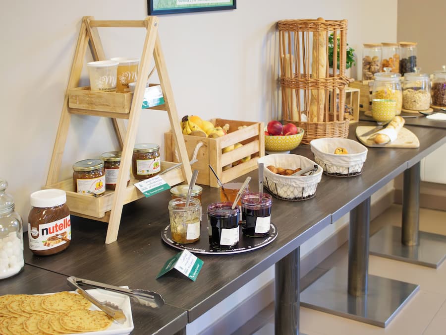 Daily buffet breakfast (EUR 14.50 per person)