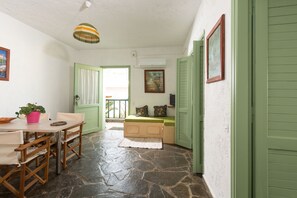 Apartment, 2 Bedrooms | Living area | LCD TV - Elounda Apartments (Agios Nikolaos)