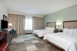 In-room safe, desk, laptop workspace, blackout drapes