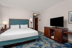In-room safe, desk, laptop workspace, blackout curtains - Hampton Inn & Suites Deland (DeLand)
