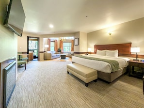 Suite, 1 King Bed, Hot Tub | Individually furnished, desk, iron/ironing board, free cribs/infant beds - Carson Hot Springs Resort (Carson)