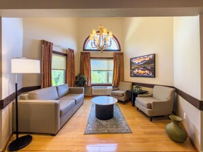 Suite, 1 King Bed, Hot Tub | Living area | Flat-screen TV - Carson Hot Springs Resort (Carson)