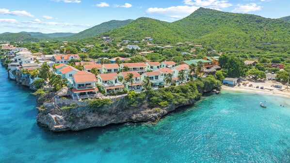 Façana frontal de l'allotjament