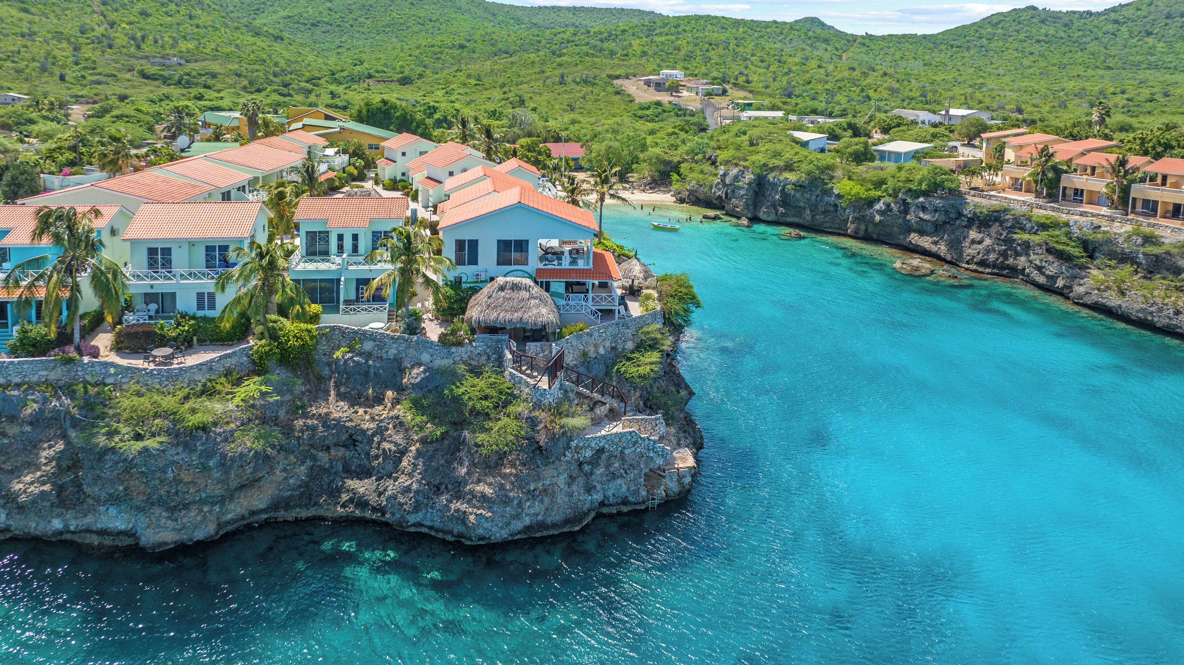 exclusive villa, 2 bedrooms, jetted tub, ocean view | in-room safe, cots/infant beds, free wifi