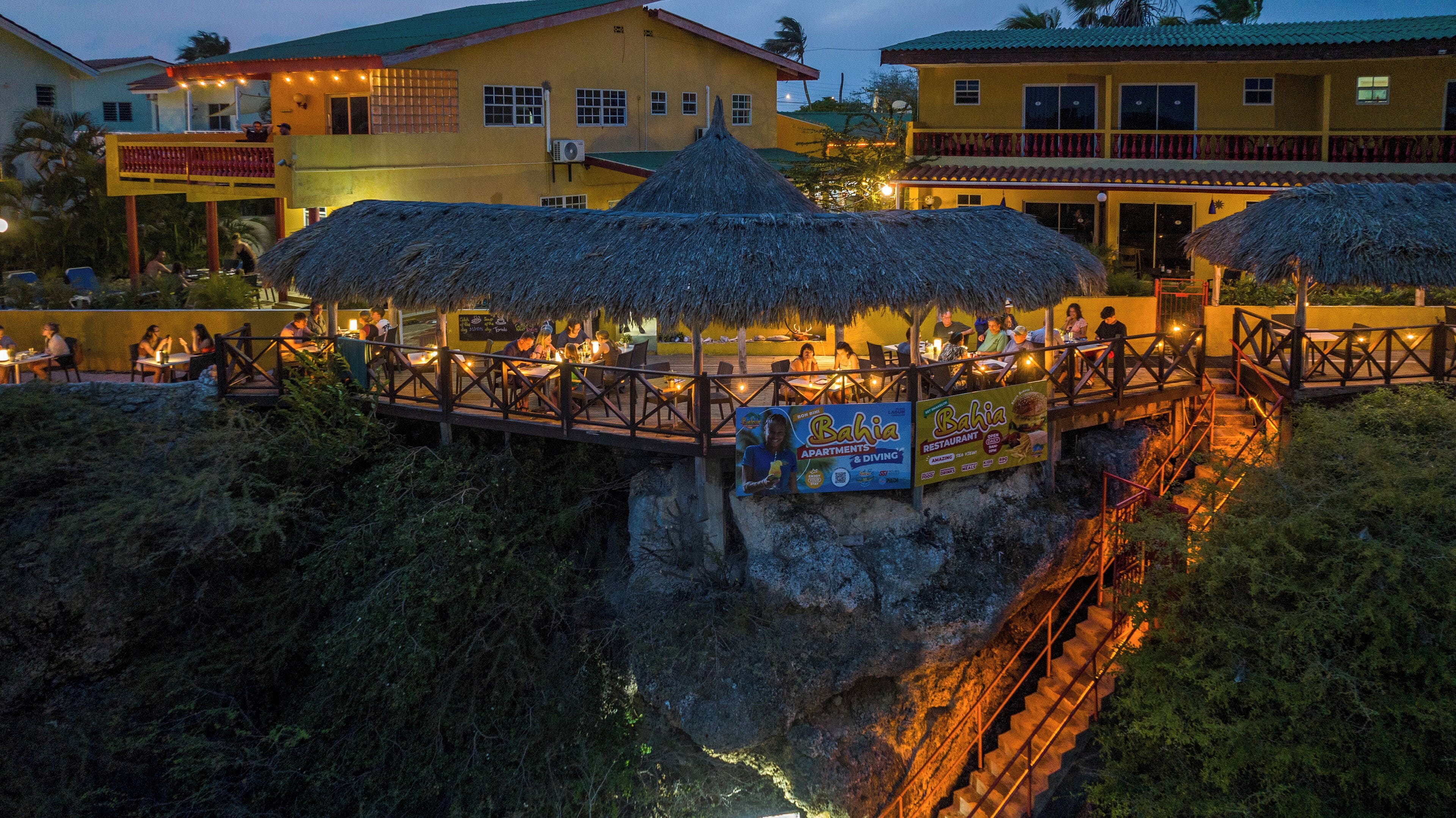 lunch, dinner served; international cuisine, beach views