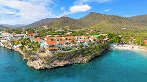 Façana frontal de l'allotjament