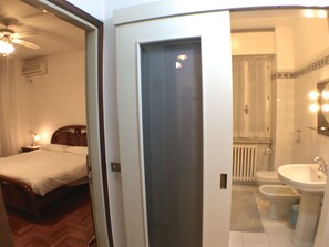 Apartment, 2 Bedrooms, Kitchen (Amyway Via dei Ronchi 8) | Bathroom | Shower, hair dryer