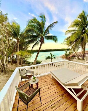 Villa, Beachfront | Terrace/patio