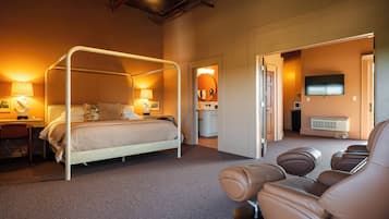 Egyptian cotton sheets, premium bedding, down duvets, pillow-top beds