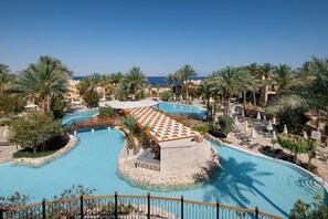 8 outdoor pools, pool umbrellas, pool loungers - The Grand Hotel Sharm El Sheikh (Sharm El Sheikh)
