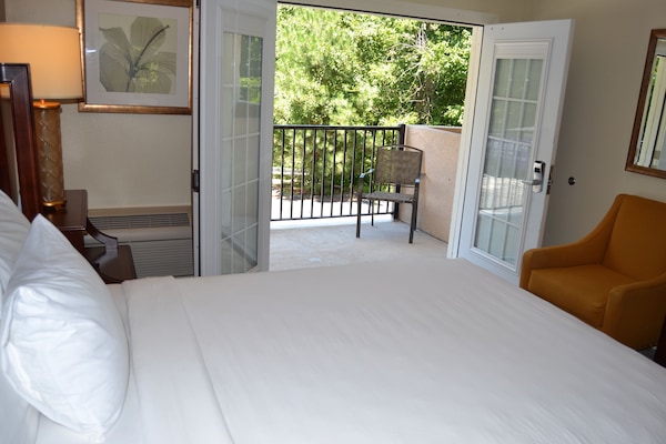 Habitación estándar, 1 cama Queen size, refrigerador, vista al parque | Ropa de cama de alta calidad y camas con pillow-top