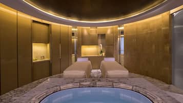 Sauna, steam room, Turkish bath, body treatments, hydrotherapy