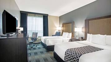 Room, 2 Queen Beds, Non Smoking | Premium bedding, pillow-top beds, desk, laptop workspace