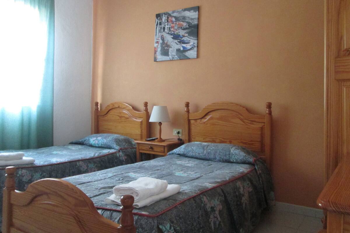 Twin Room, 2 Single Beds | View from room
