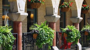 Entrada de la propiedad