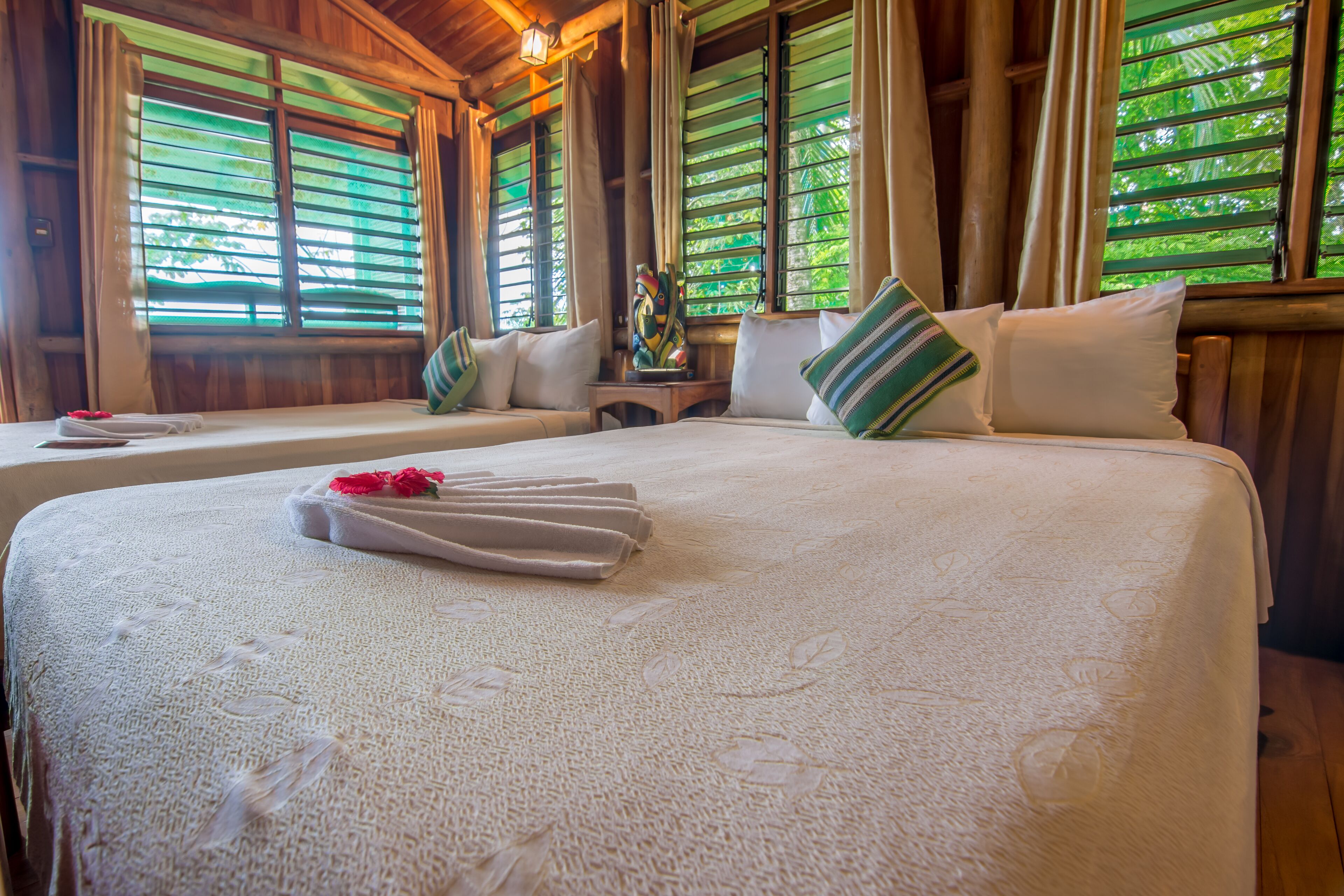 Superior Room, 2 Double Beds, Ocean View | In-room safe, free WiFi, bed sheets
