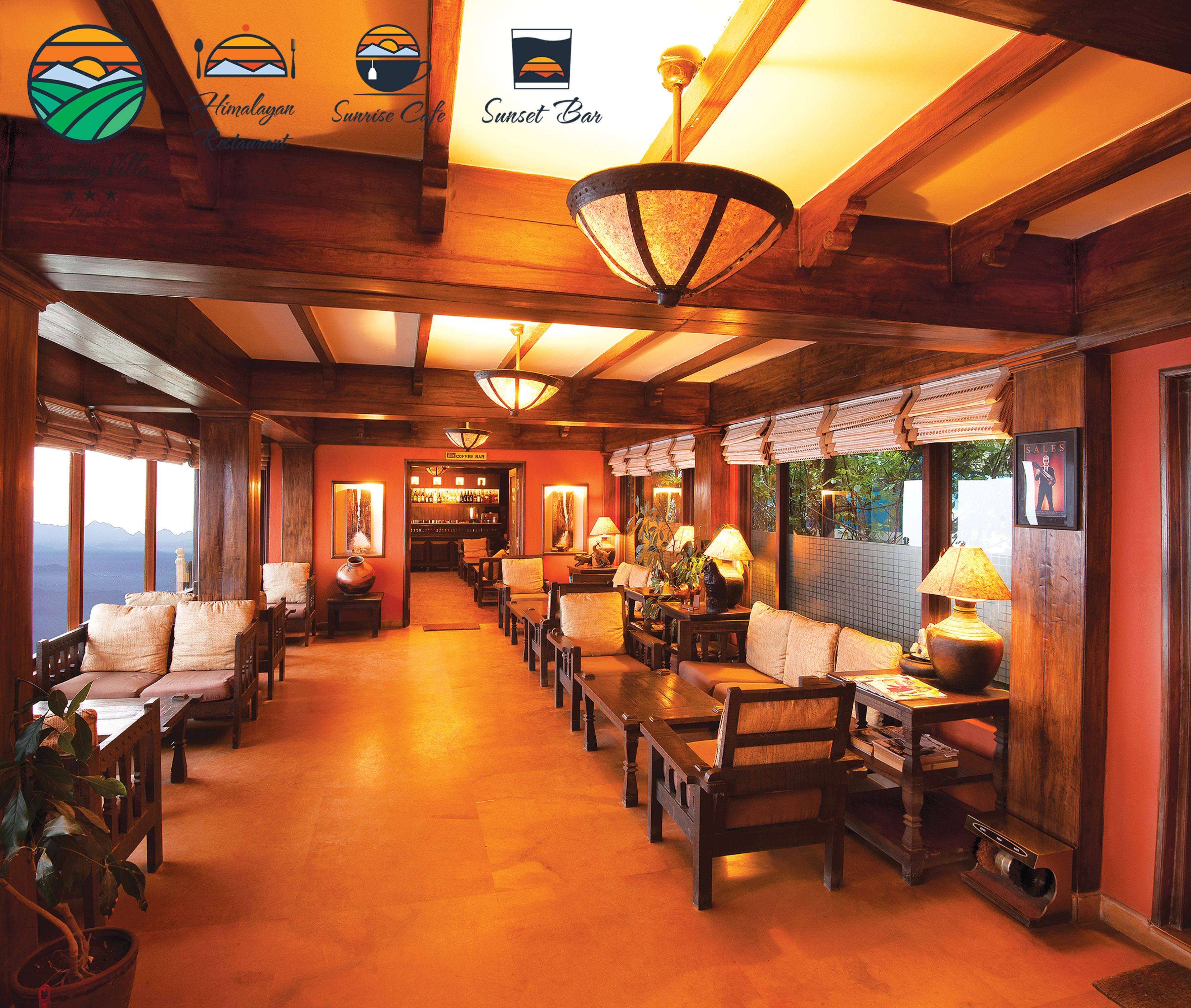 Zona de estar del vestíbulo