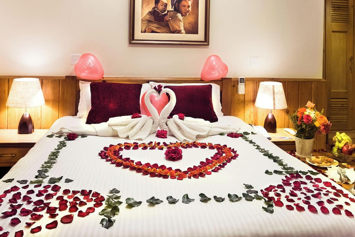 Ropa de cama de alta calidad y minibar