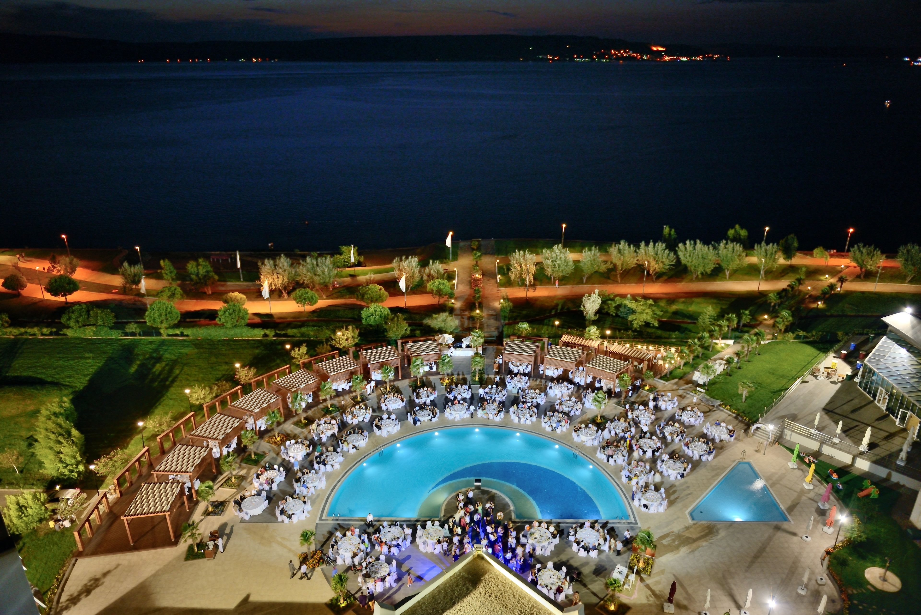 indoor pool, seasonal outdoor pool, pool umbrellas, pool loungers