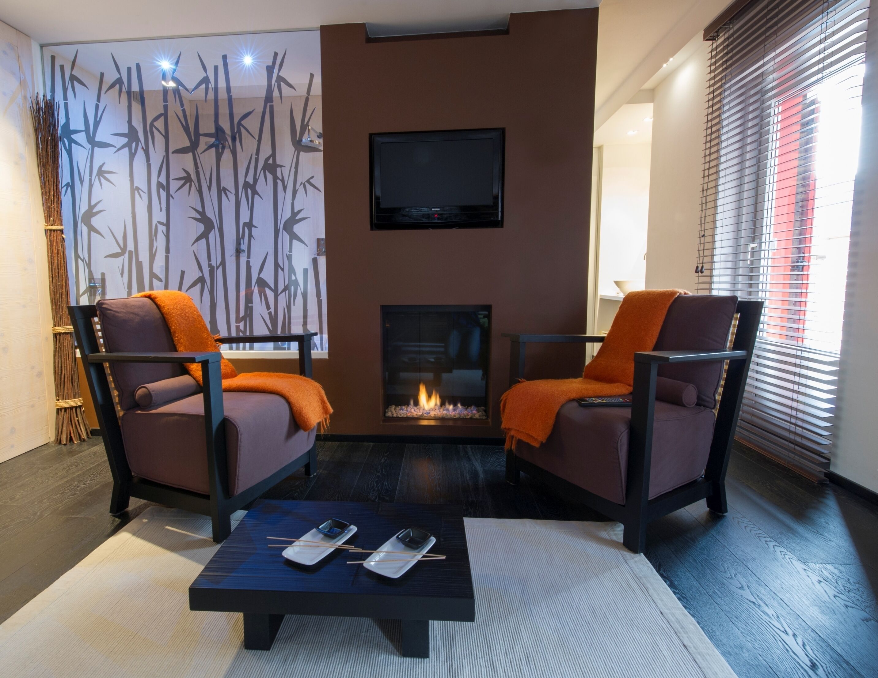 Superior tweepersoonskamer, open haard (Tokyo) | Een minibar, een kluis op de kamer, individueel gemeubileerd, een bureau