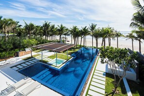 Beachfront Three-Bedroom Pool Villa (Spa Inclusive) | Beach/ocean view - Naman Retreat (Da Nang)