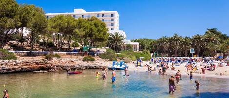 Beach nearby, white sand