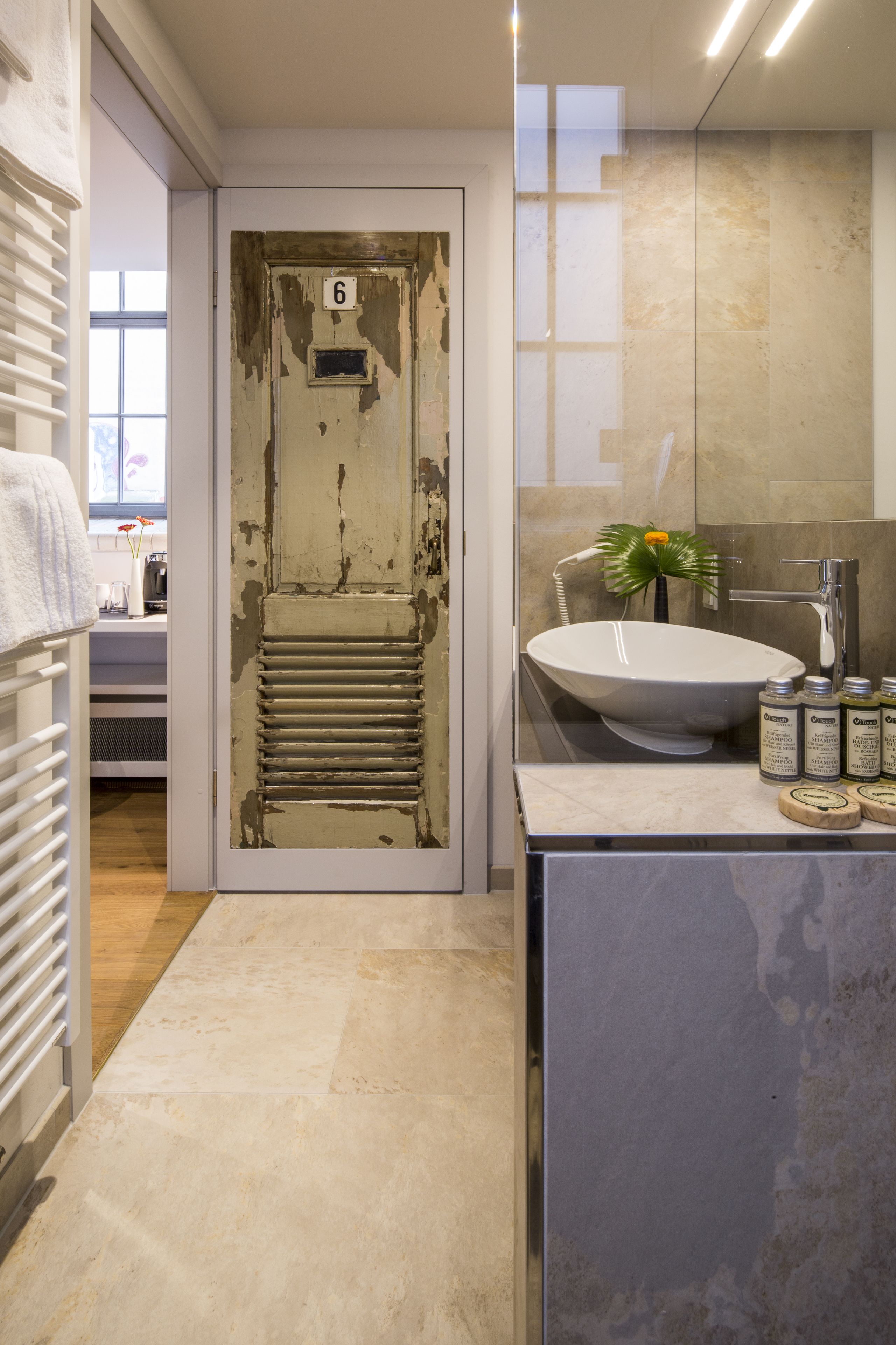 shower, rainfall showerhead, eco-friendly toiletries, hair dryer