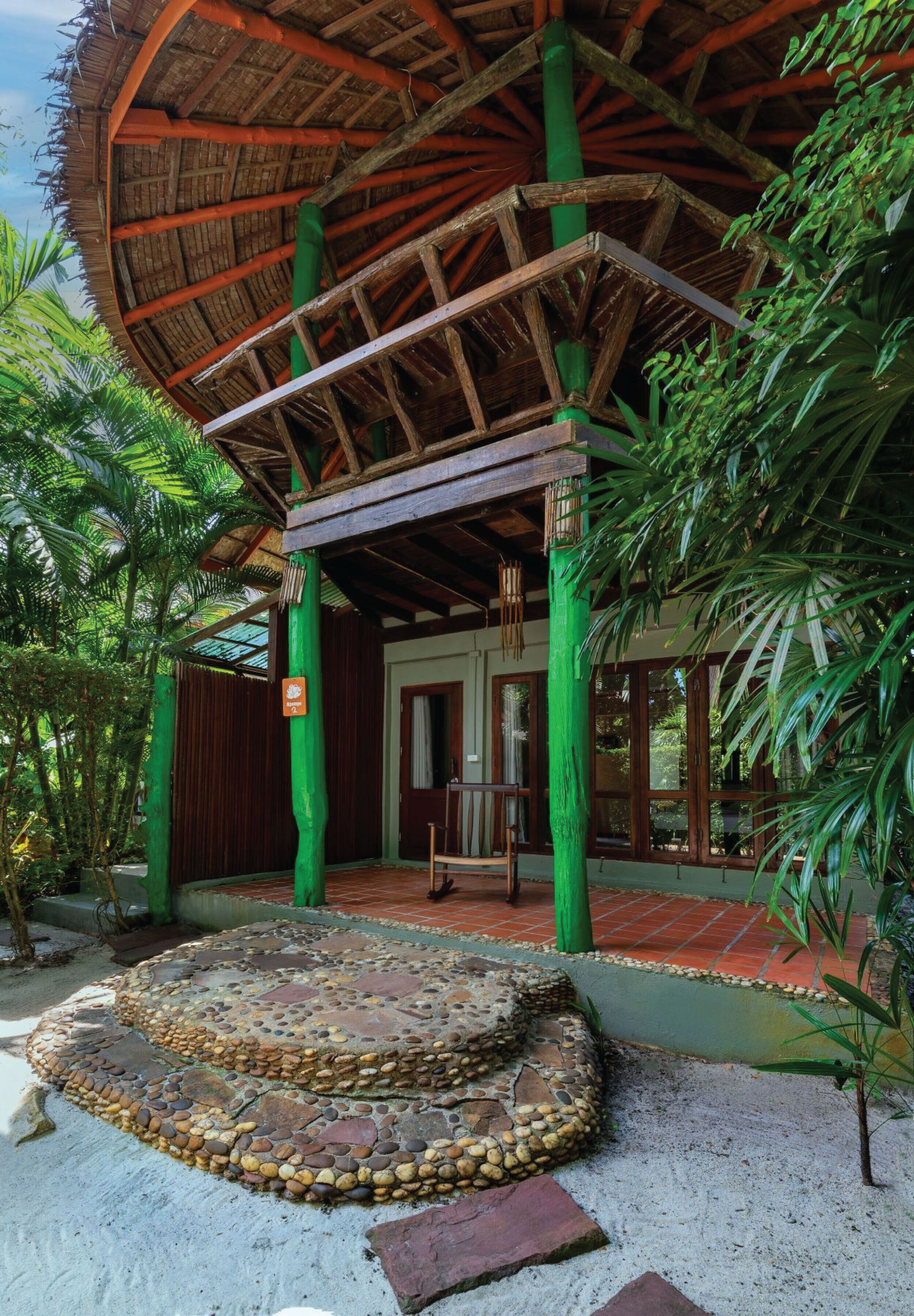 Family Room with Garden View | セーフティボックス (室内)、可動式ベッド、WiFi (無料)、ベッドシーツ