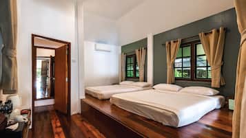 Deluxe Villa | Ropa de cama hipoalergénica, escritorio, camas supletorias y wifi gratis
