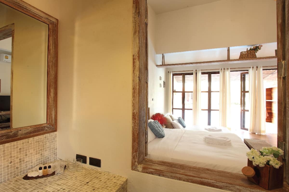 pool access villa | 1 bedroom, premium bedding, free minibar, in-room safe