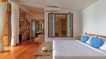 1 Schlafzimmer, hochwertige Bettwaren, kostenlose Minibar, Zimmersafe