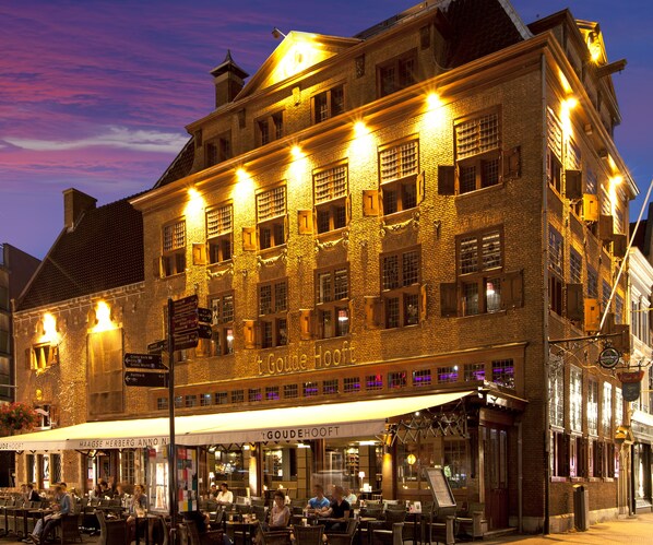 Majoituspaikan julkisivu